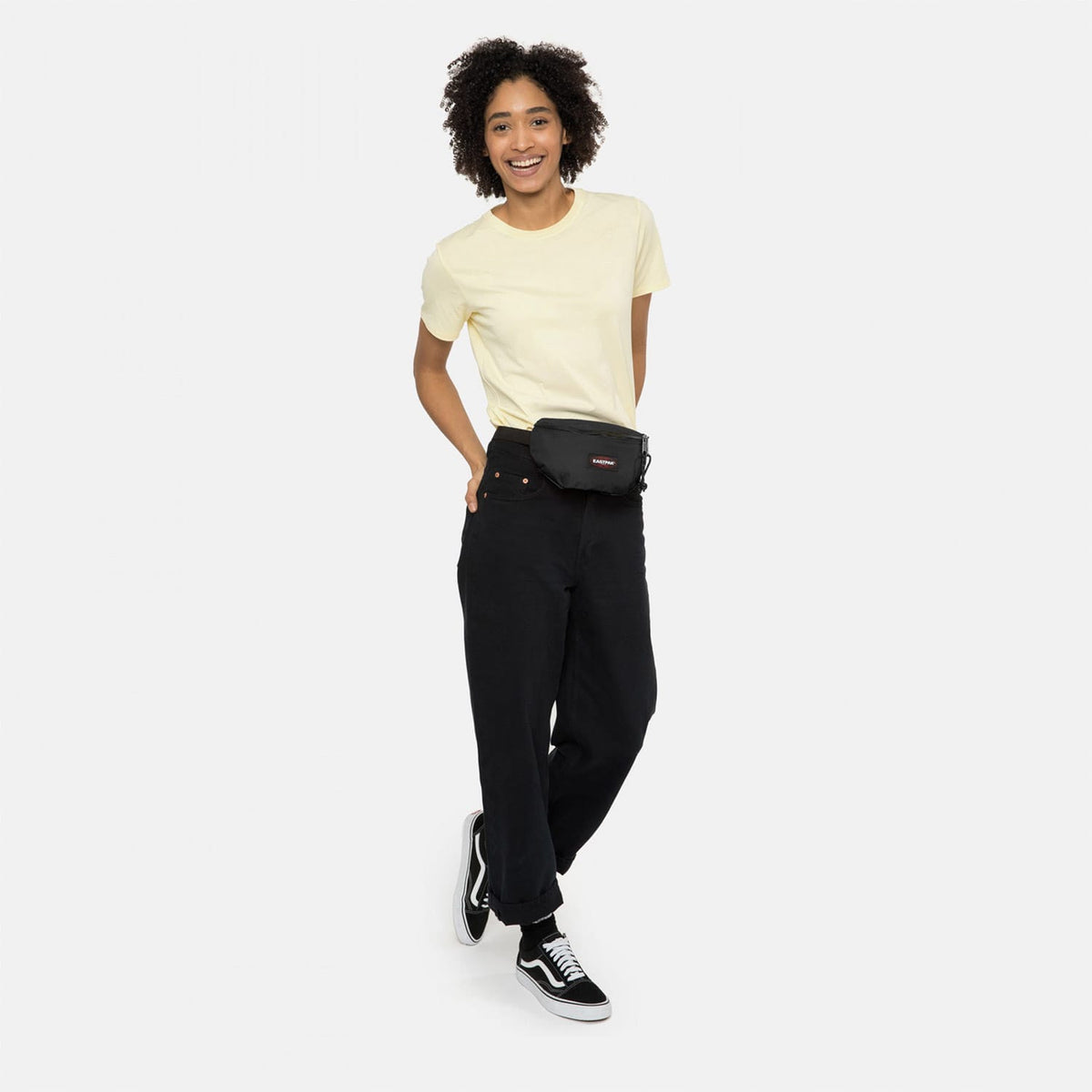 Eastpak Springer Unisex Siyah Bel Çantası