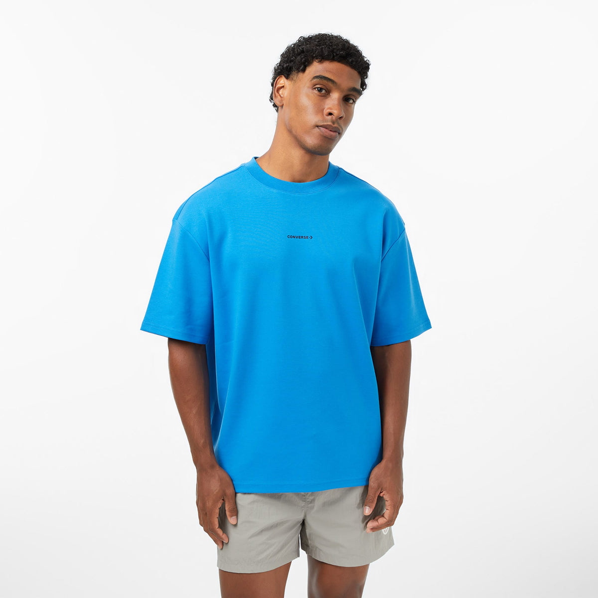 Converse Erkek Mavi T-shirt