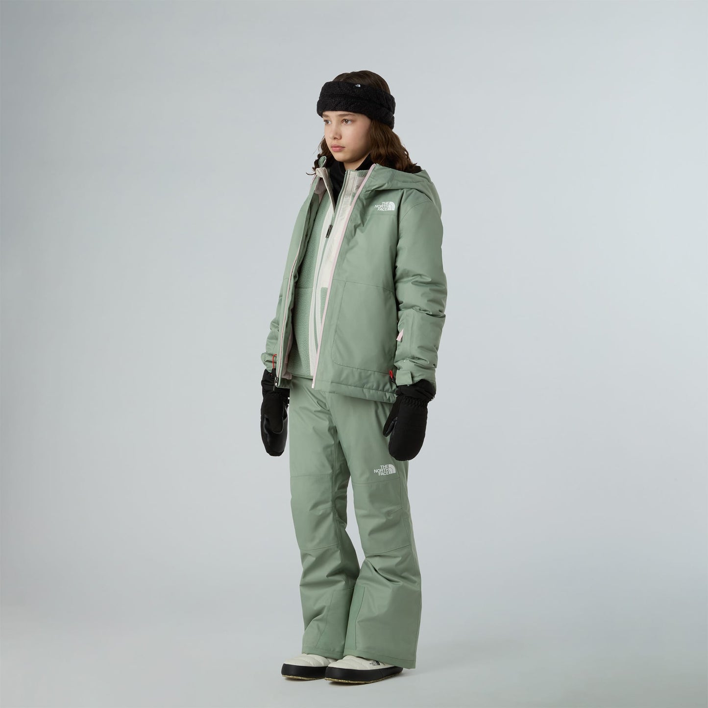 The North Face Yumiori Full Zipped Çocuk Yeşil Polar Üst