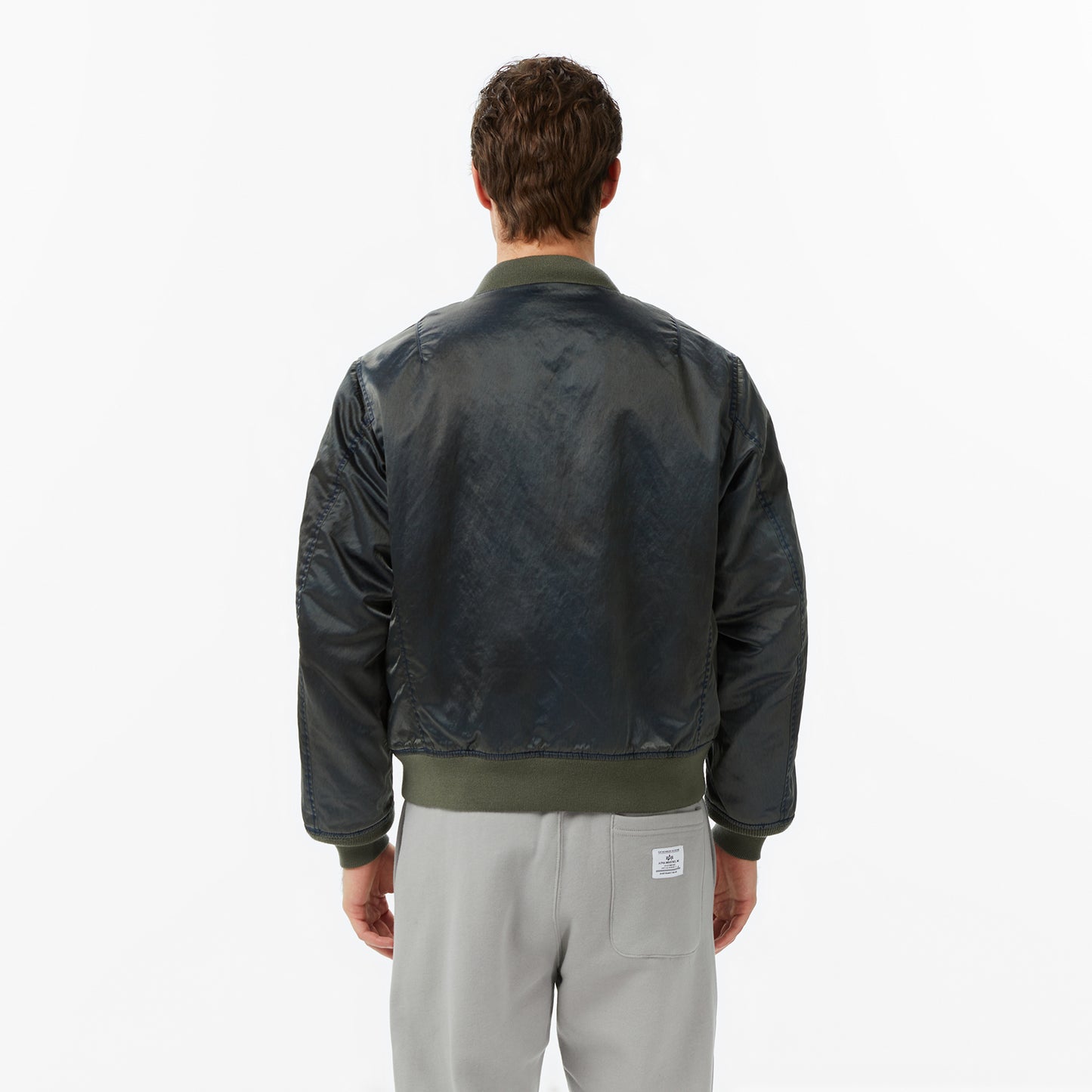 Alpha Industries X Tnt Ma-1 Flight Erkek Yeşil Bomber Ceket