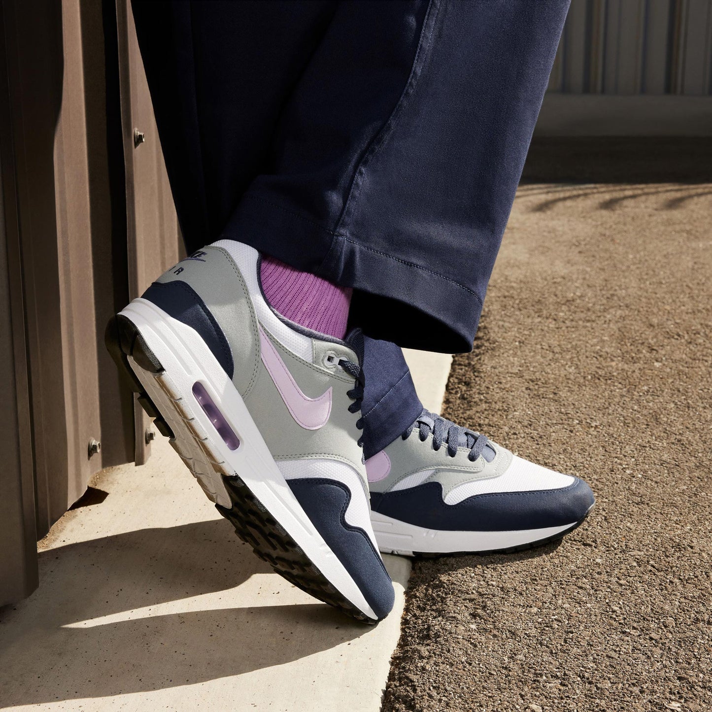 Nike Air Max 1 Sportswear Erkek Gri Spor Ayakkabı