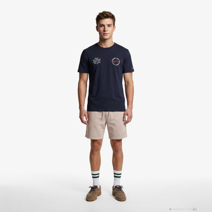 Tommy Hilfiger Signature Erkek Lacivert T-shirt