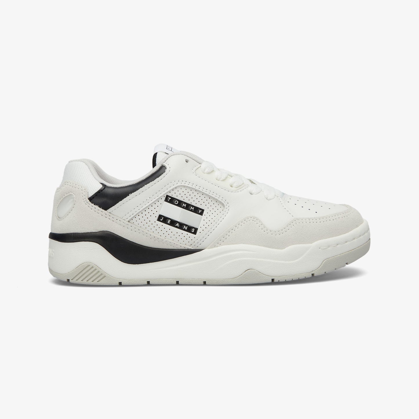Tommy Jeans New Basket Kadın Siyah Sneaker