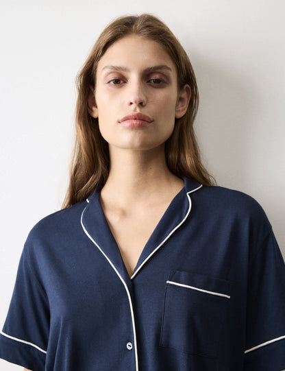 Cool Comfort™ Pamuklu Modal Şortlu Pijama Takımı