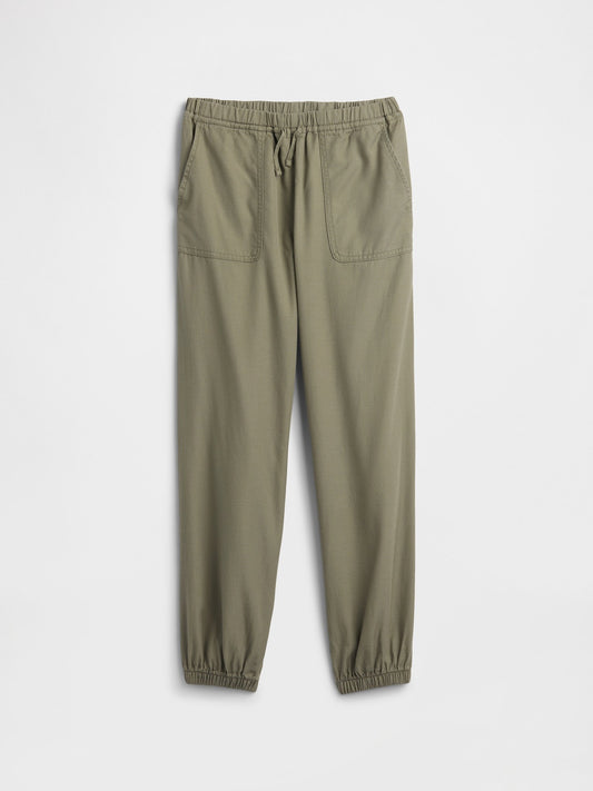 Haki Kids Pull-on Twill Utility Joggers