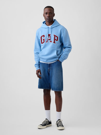 Açık Mavi Relaxed Gap Logo Sweatshirt