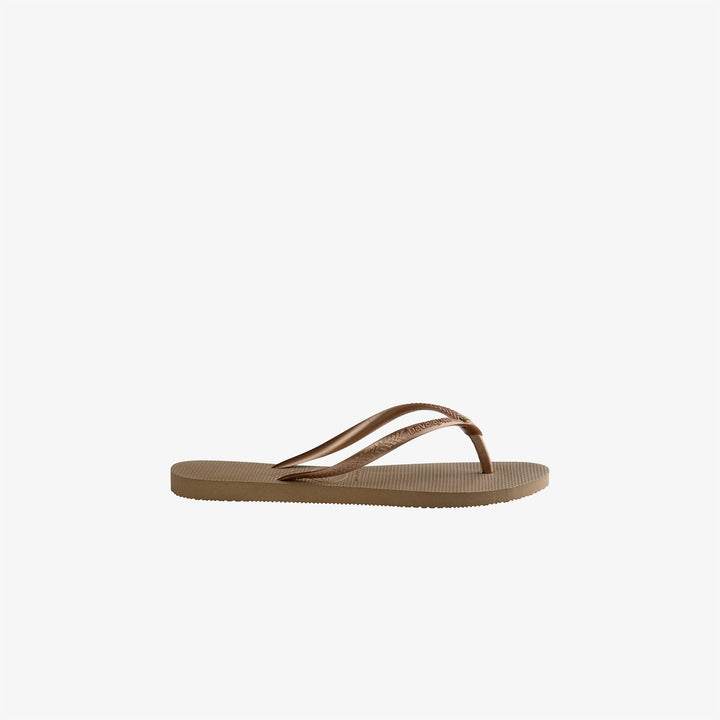 Havaianas Slim Crystal Çocuk Kahverengi Terlik