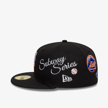 New Era Img Subway Series 59fifty Neymetco Unisex Siyah Şapka