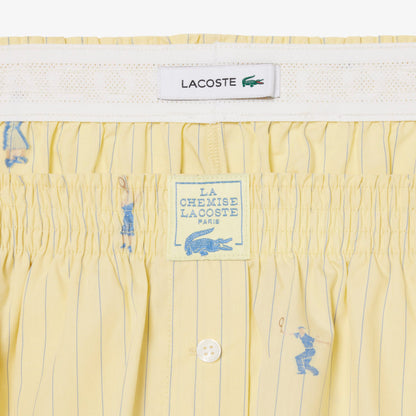 Lacoste Oversize Fit Kadın Sarı Şort