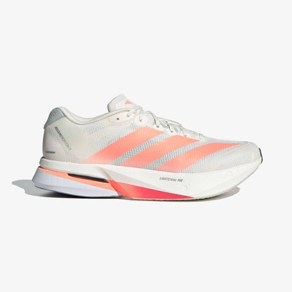 Adidas Adizero Boston 13 Unisex Beyaz Koşu Ayakkabısı