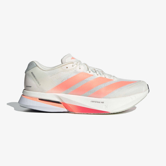 Adidas Adizero Boston 13 Unisex Beyaz Koşu Ayakkabısı
