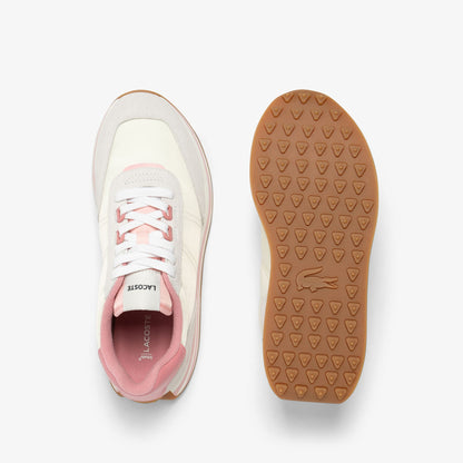 Lacoste L-spin Stripe Sole Kadın Bej Spor Ayakkabı