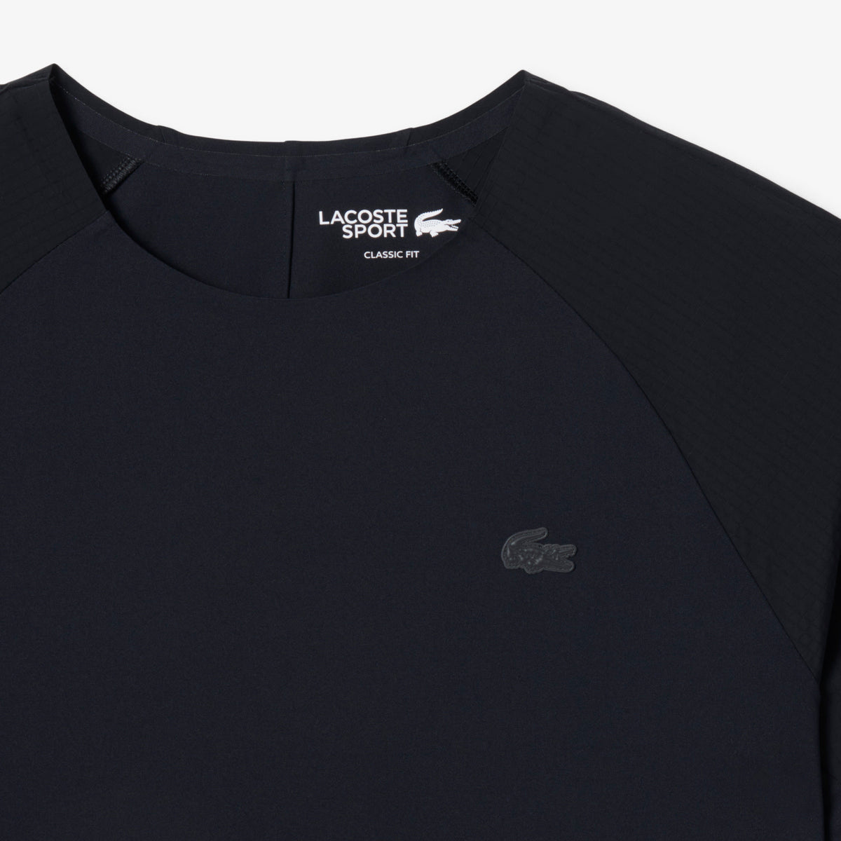 Lacoste Classic Fit Erkek Siyah T-shirt