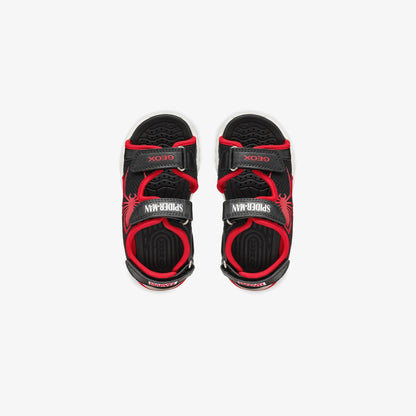 Geox Ciberdron Spiderman Bebek Siyah Sandalet