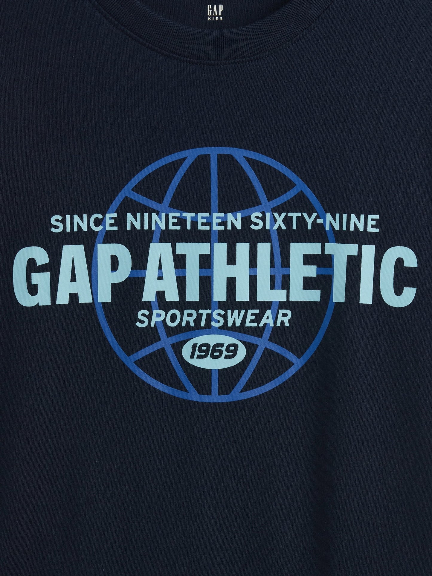Lacivert Relaxed Gap Logo T-shirt