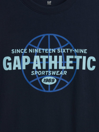 Lacivert Relaxed Gap Logo T-shirt