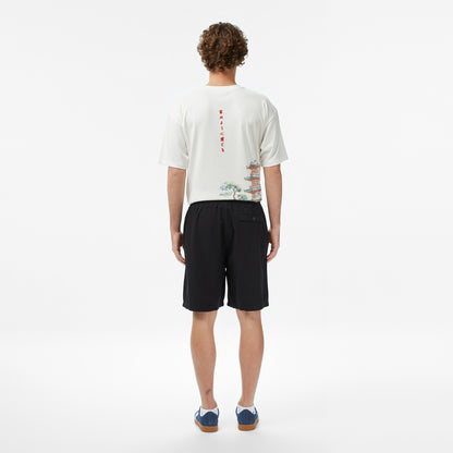 United4 Regular Fit Erkek Siyah Şort