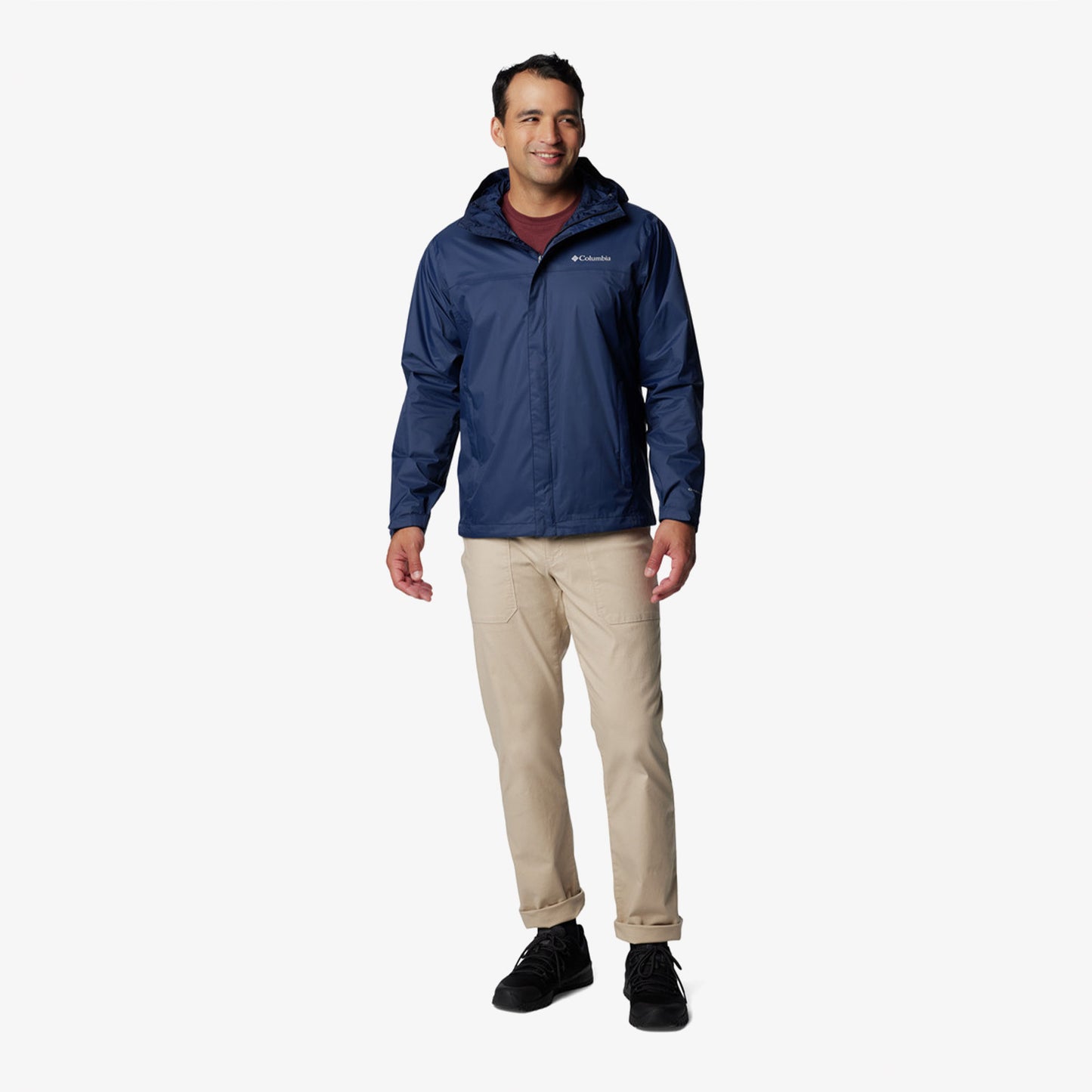 Columbia Watertight Erkek Lacivert Yağmurluk