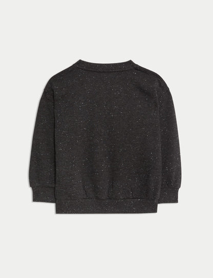 Pamuk Karışımlı Sweatshirt (2-8 Yaş)