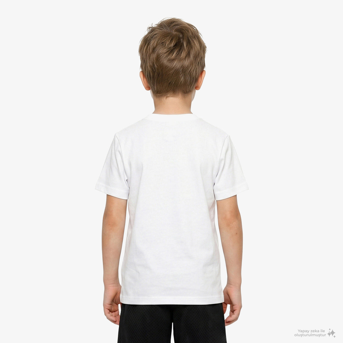 Jordan Jdb Jumpman Swoosh Çocuk Beyaz T-shirt