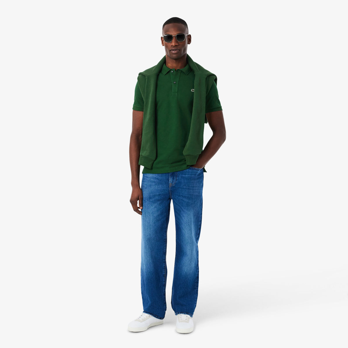 Lacoste L.12.12 Erkek Slim Fit Yeşil Polo