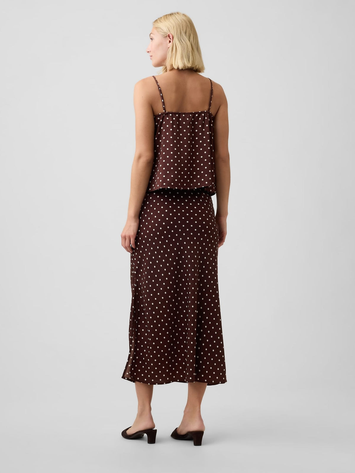 Kahverengi Pull-on Maxi Etek