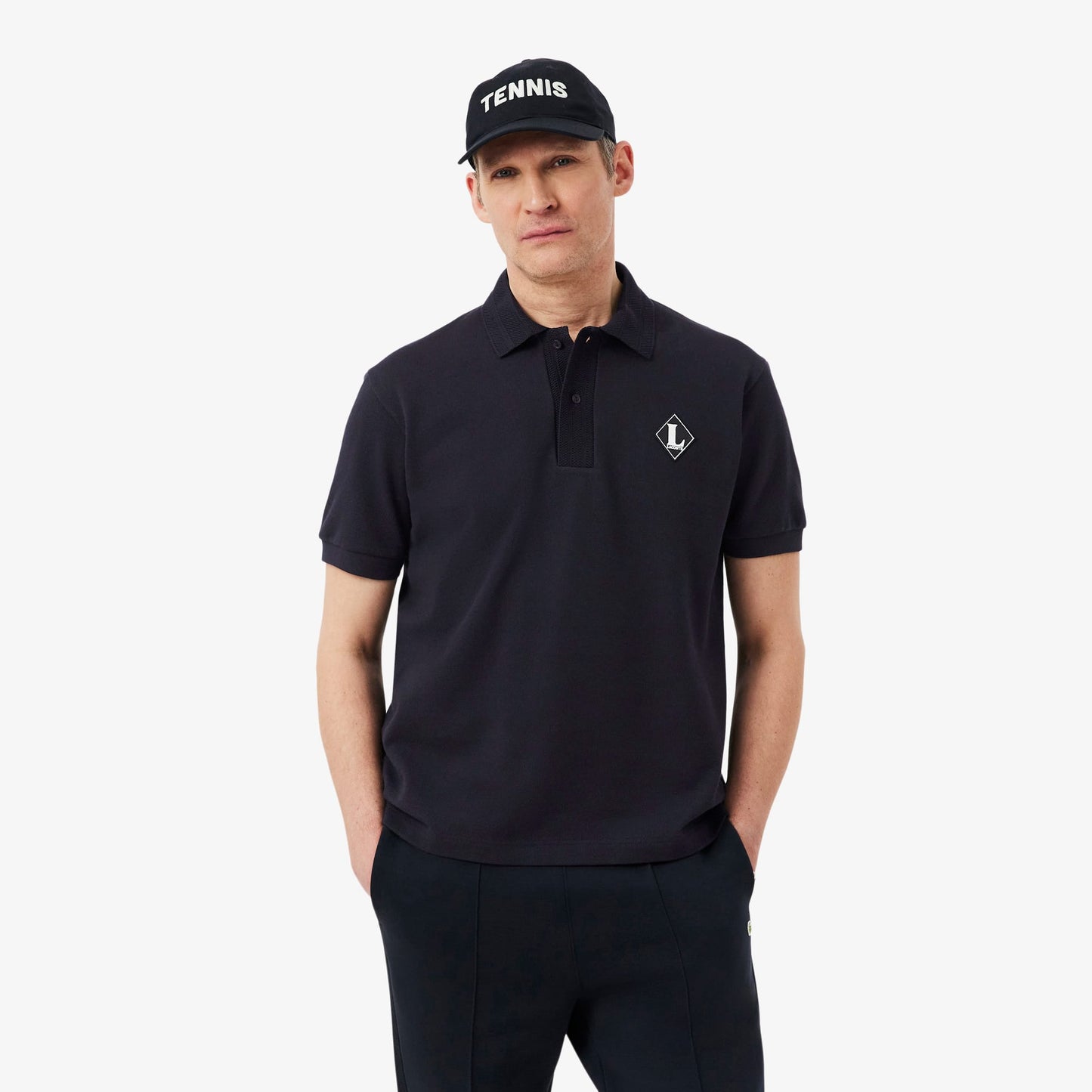 Lacoste Classic Fit Erkek Gri Polo