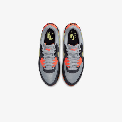 Nike Air Max 90 Smoke Grey/hyper Crimson Erkek Siyah Spor Ayakkabı