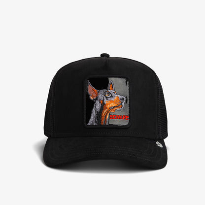 Goorin Bros Black Out Doberman Unisex Siyah Şapka