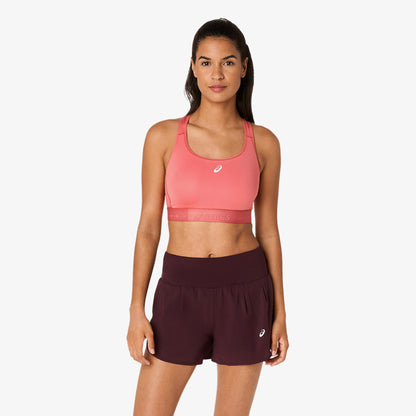 Asics Road Compression Kadın Pembe Koşu Bra