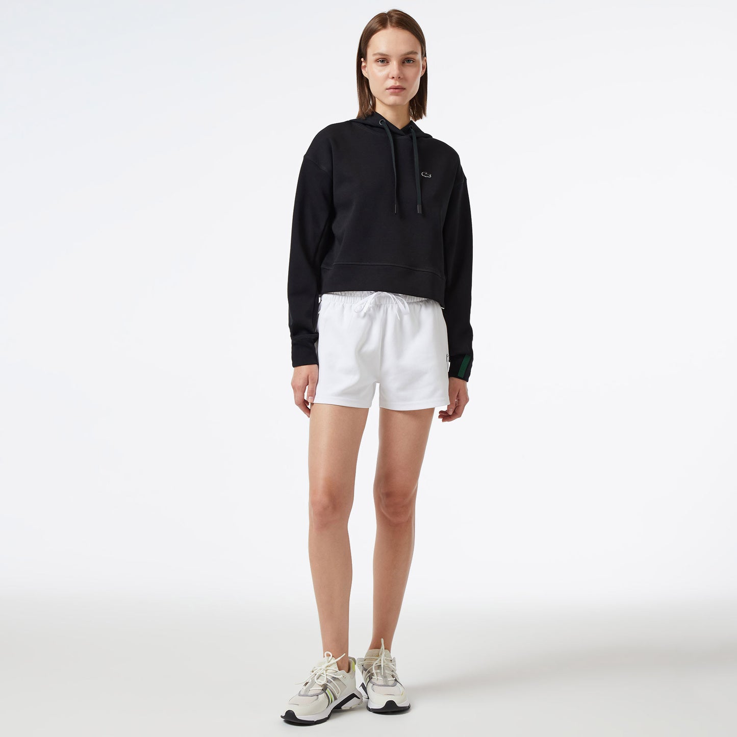 Lacoste Classic Kadın Siyah Hoodie