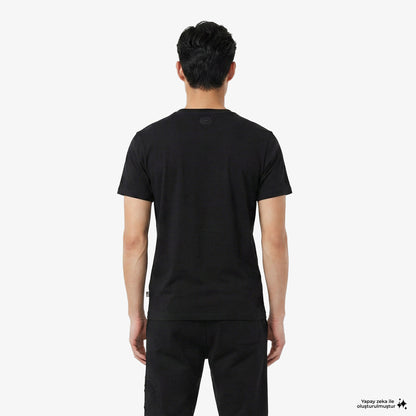 Ecko Johnson Erkek Siyah T-shirt