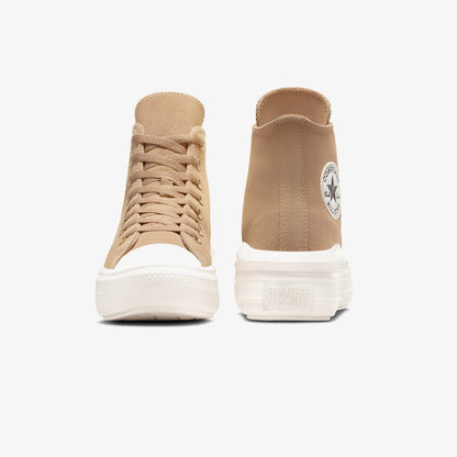 Converse Chuck Taylor All Star Move Platform Unisex Kahverengi Süet Sneaker