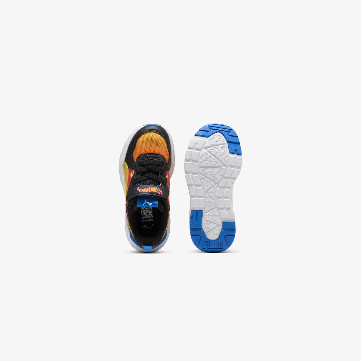 Puma Trinity Lite Hot Wheelsac+ps Çocuk Siyah Spor Ayakkabı
