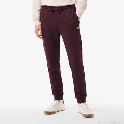 Lacoste Slim Fit Erkek Bordo Eşofman Altı