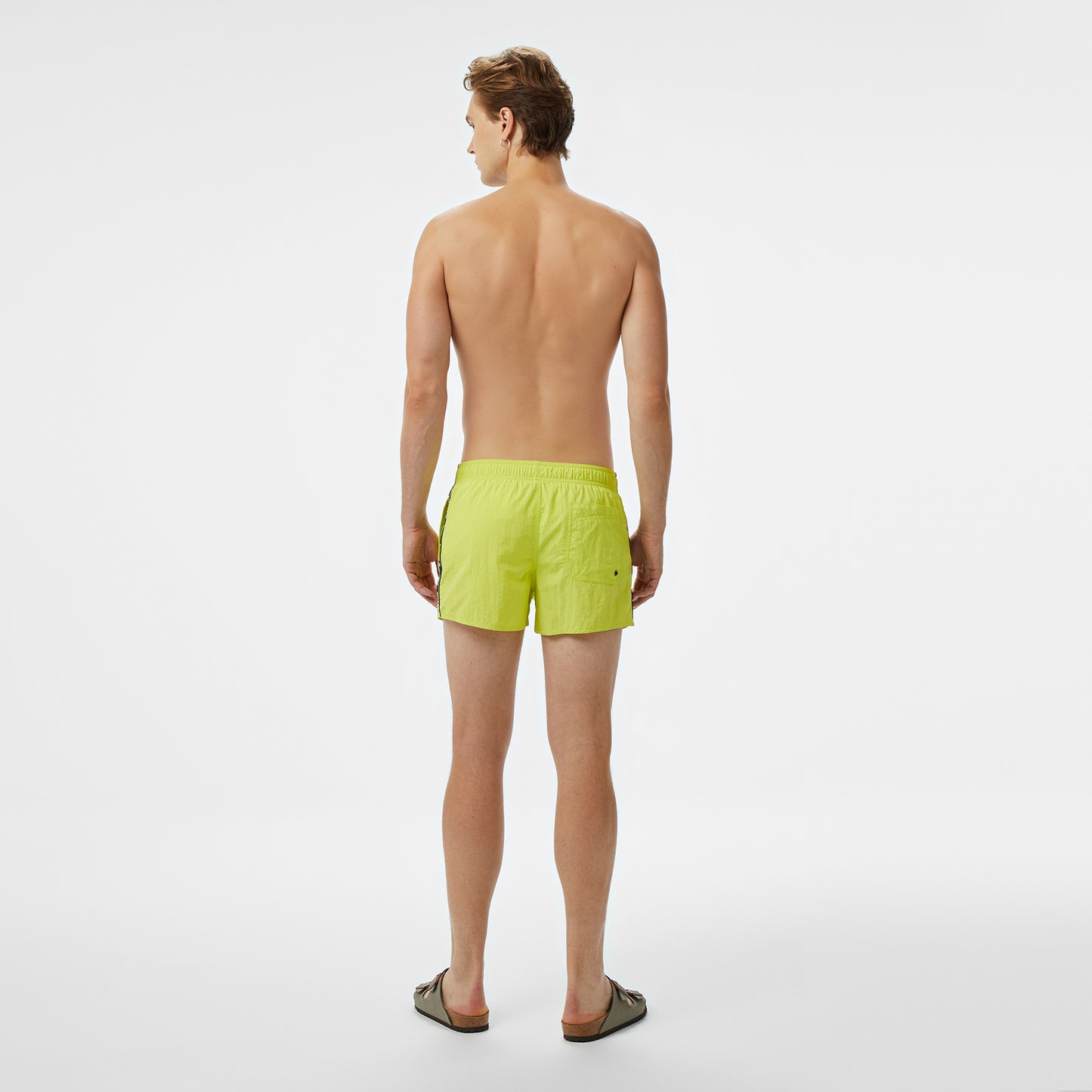 Puma Swim Crinkle Erkek Sarı Mayo