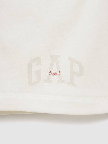 Lacivert Relaxed Gap Logo Fransız Havlu Kumaş Şort