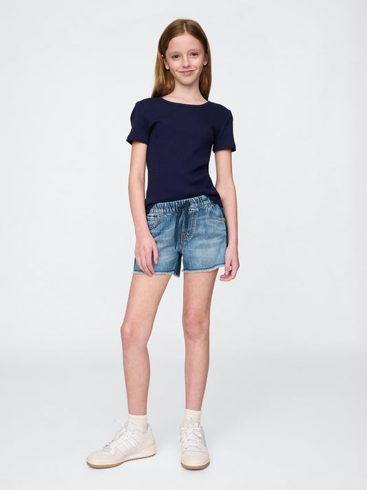Mavi Low Rise Easy Denim Şort