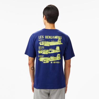 Les Benjamins Erkek Mavi T-shirt