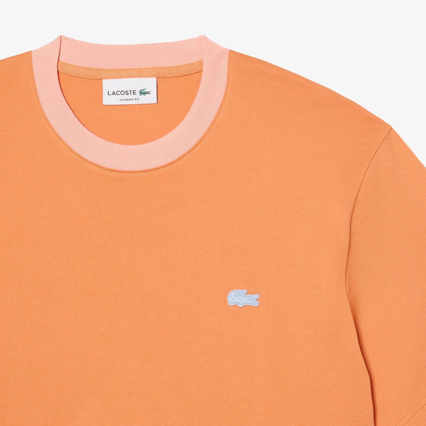 Lacoste Classic Fit Erkek Turuncu T-shirt