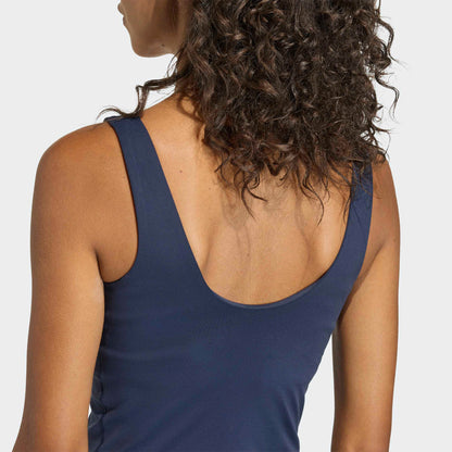 Adidas 3-stripes Studio All Me Kadın Lacivert Crop T-shirt