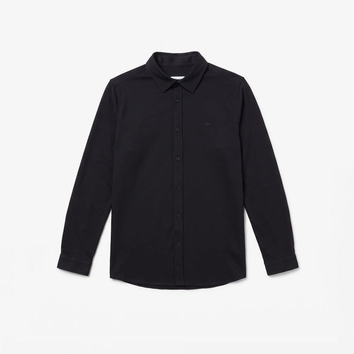 Lacoste Slim Fit Erkek Siyah Gömlek
