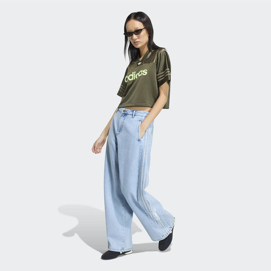 Adidas Adibreak Kadın Mavi Jean Pantolon