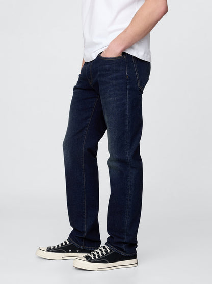Koyu Mavi Gapflex Straight Jean Pantolon