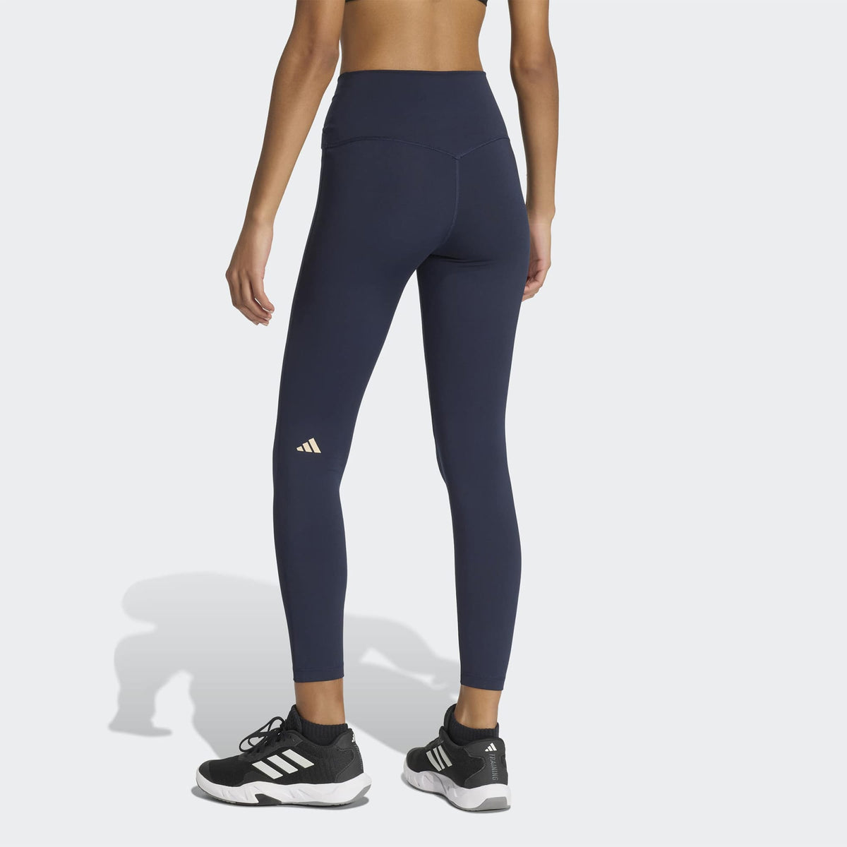 Adidas 3-stripes Studio All Me Kadın Lacivert Tayt