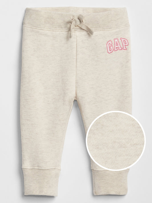 Gri Gap Logo Fleece Eşofman Altı