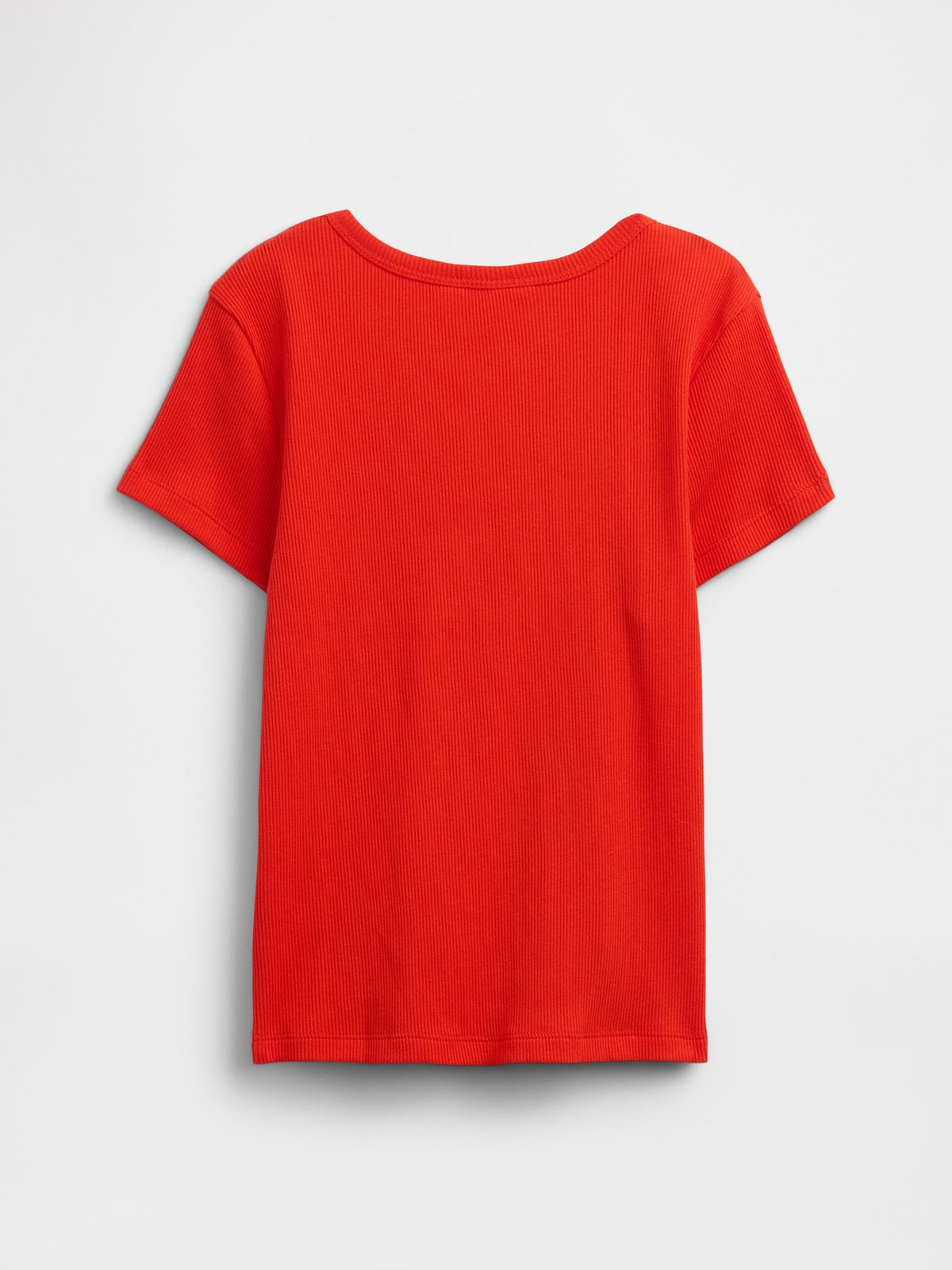 Kırmızı Fitilli Bisiklet Yaka T-shirt