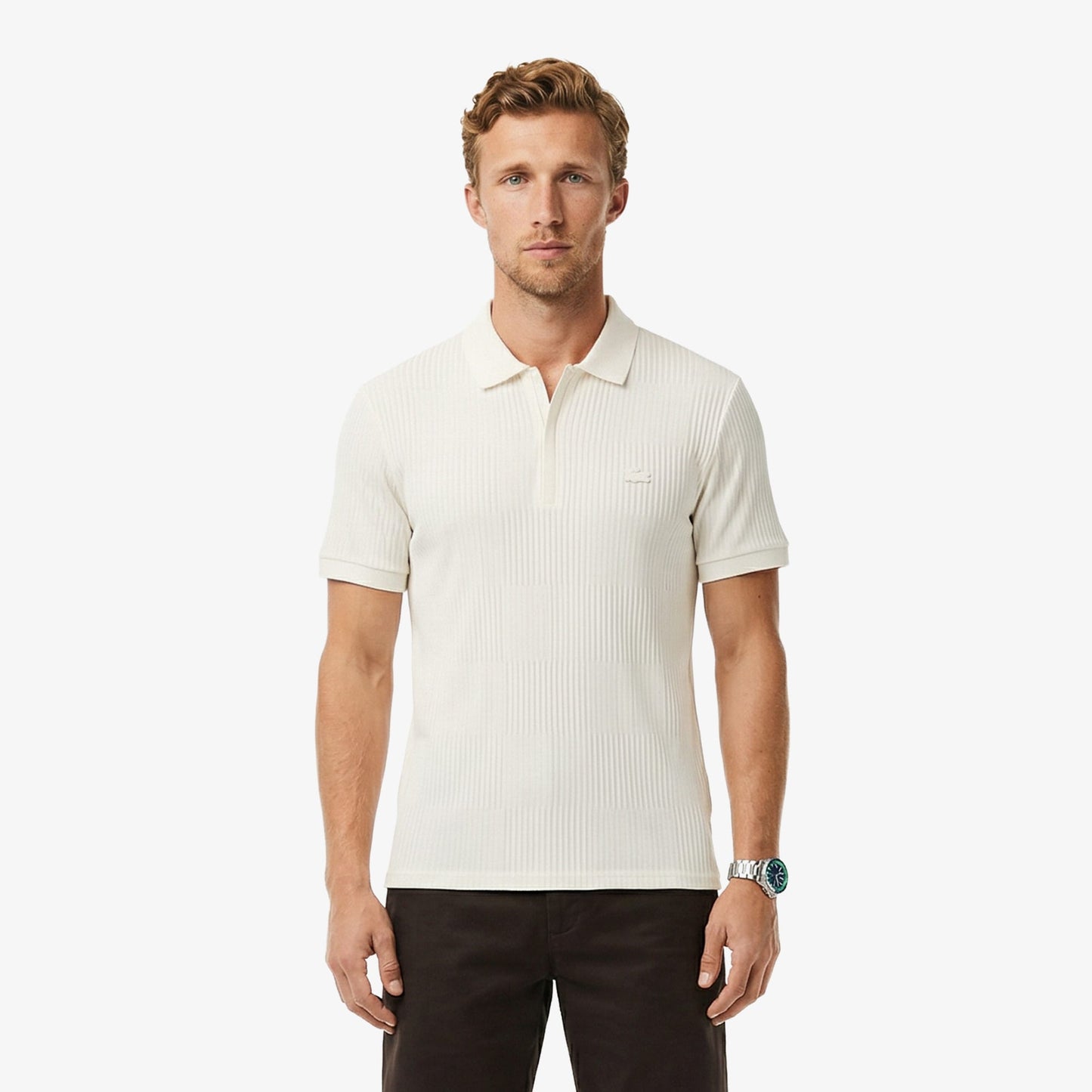 Lacoste Regular Fit Erkek Beyaz Polo