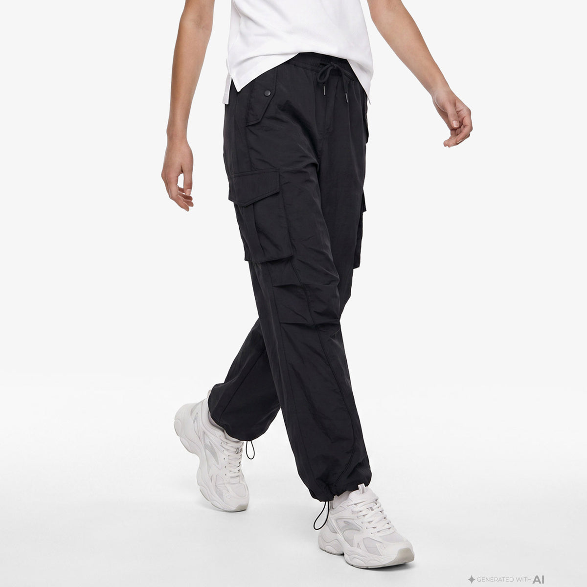 Anta Pants Bar Kadın Siyah Pantolon