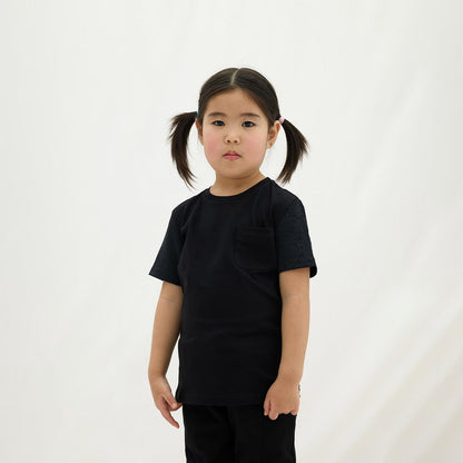 Les Benjamins 401 Çocuk Siyah T-shirt